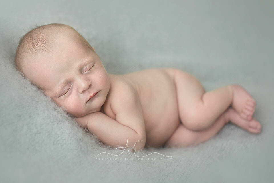 Beautiful London Newborn Images | Bay 5 portrait of a sleeping newborn baby boy | London