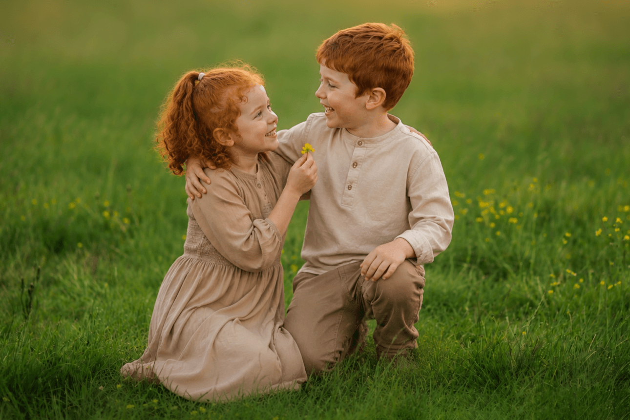 London Spring Mini Sessions |  siblings portrait