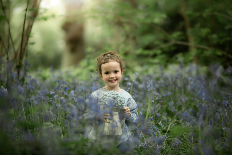 Magical Bluebell London Child Portrait Session | Daiah 11 Magical Bluebell London Child Portrait Session1