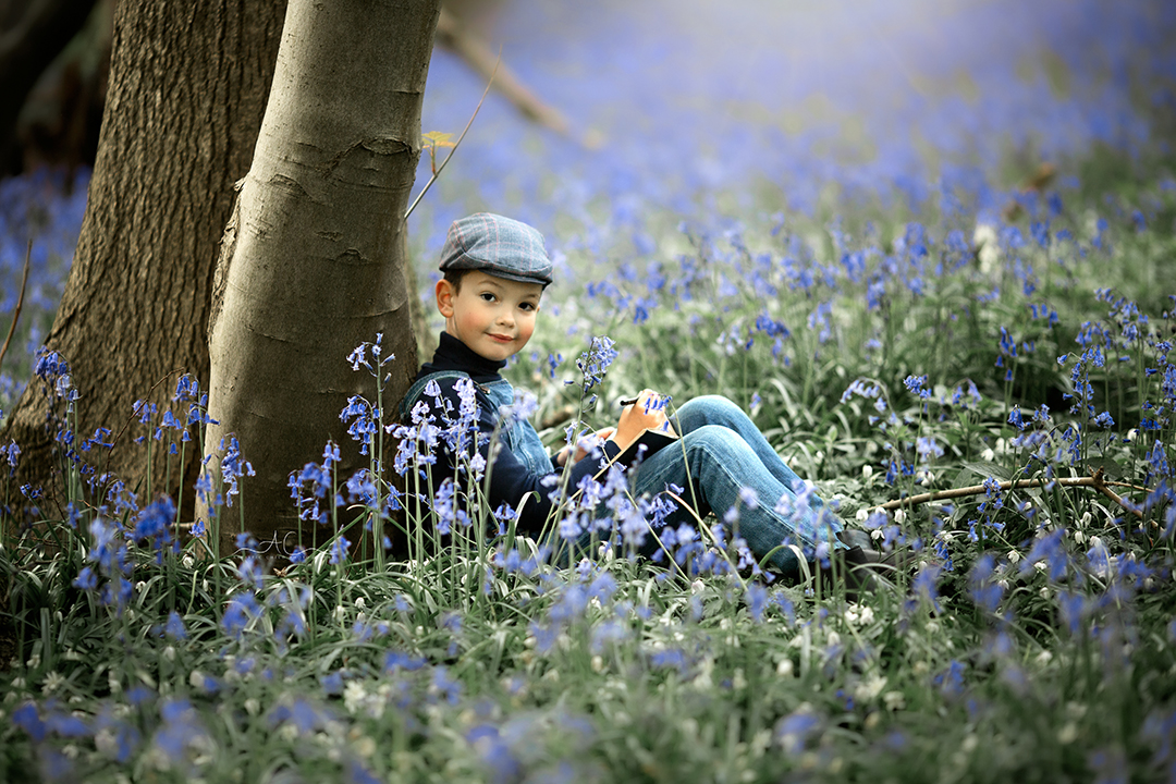 Magical Bluebells Mini Sessions London 2024 6 Bluebells advert 05